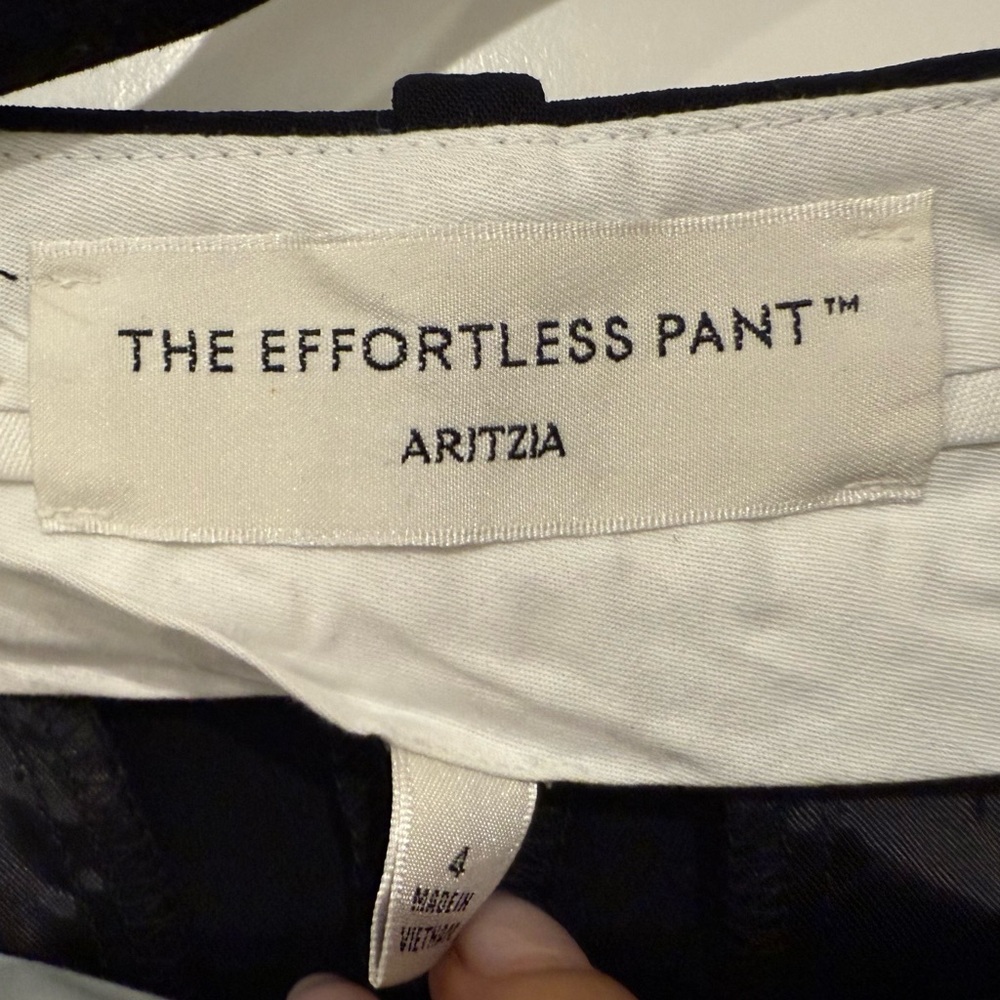 Aritzia Black Effortless Pants
